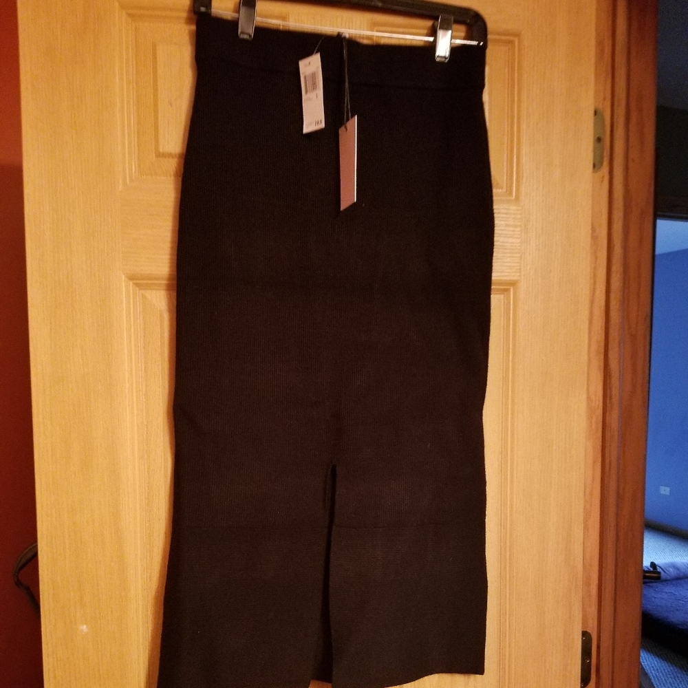 Black skirt